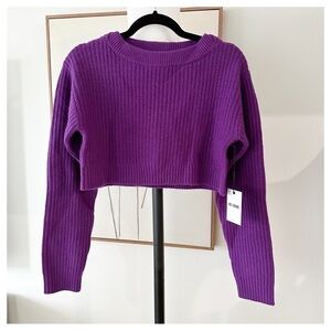 NWT Re/Done Boatneck Pullover